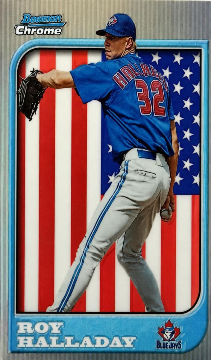 Roy Halladay 1997 bowman Chrome International Baseball Refractor