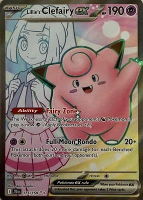 Lillie's Clefairy Ex 2025 Pokemon