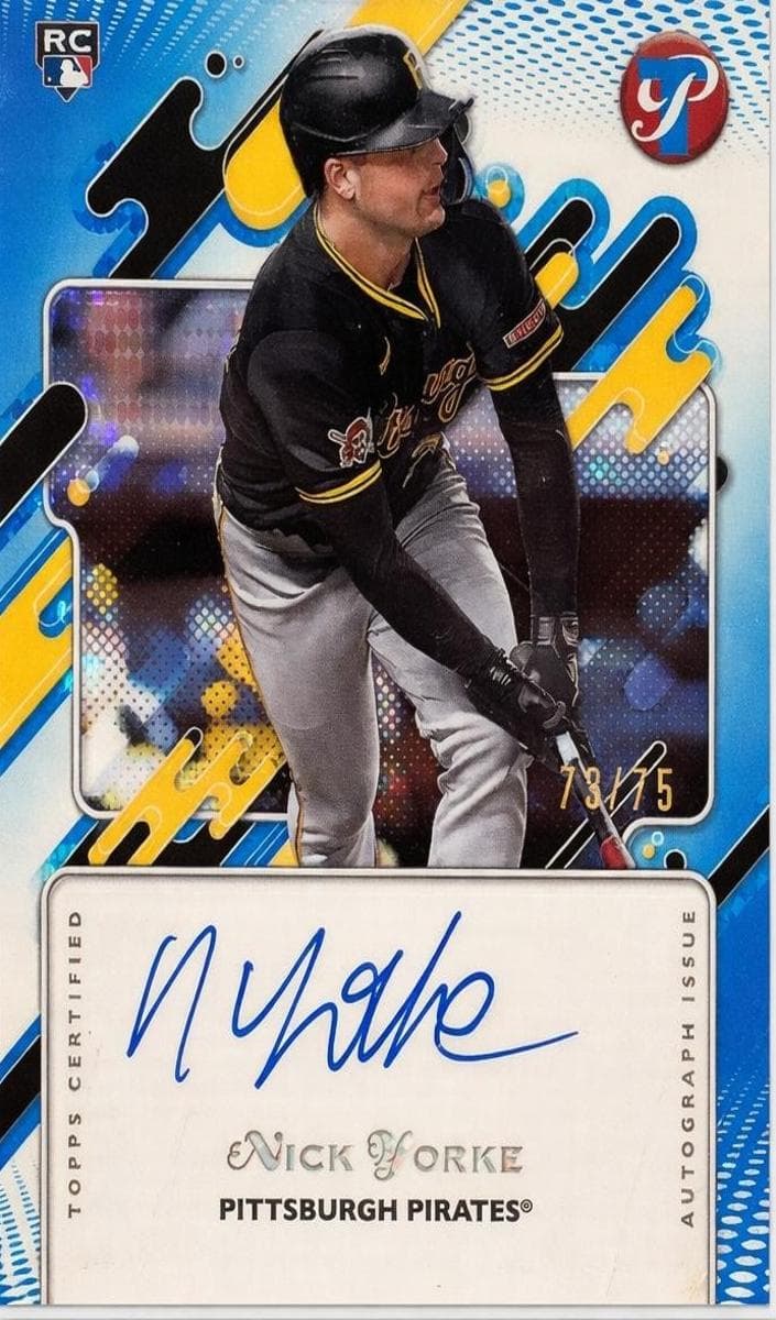 Nick Yorke 2025 topps Topps Pristine