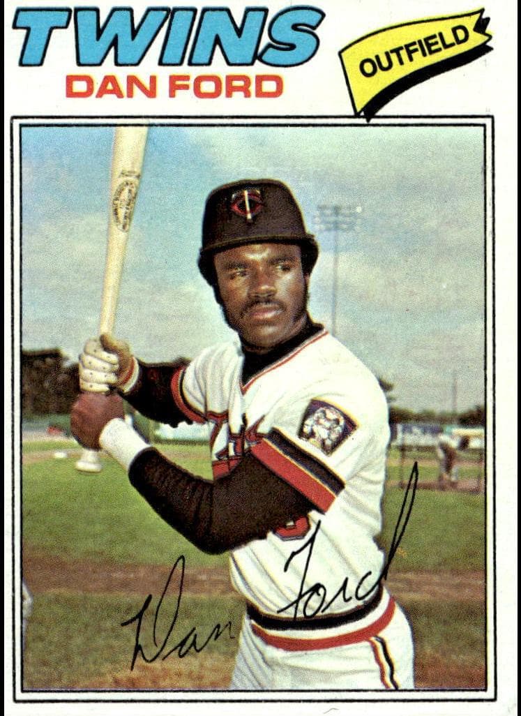 Dan Ford 1977 topps Topps