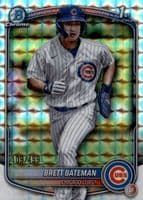 Brett Bateman 2025 bowman Bowman Chrome