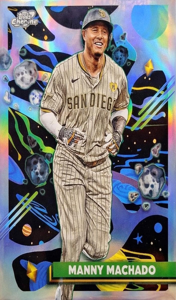 Manny Machado 2025 topps Topps Cosmic Chrome
