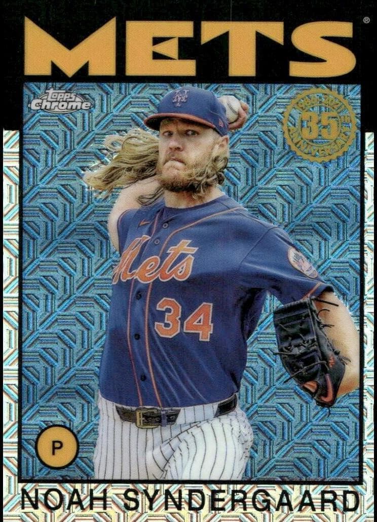 Noah Syndergaard 2021 topps Silver Pack