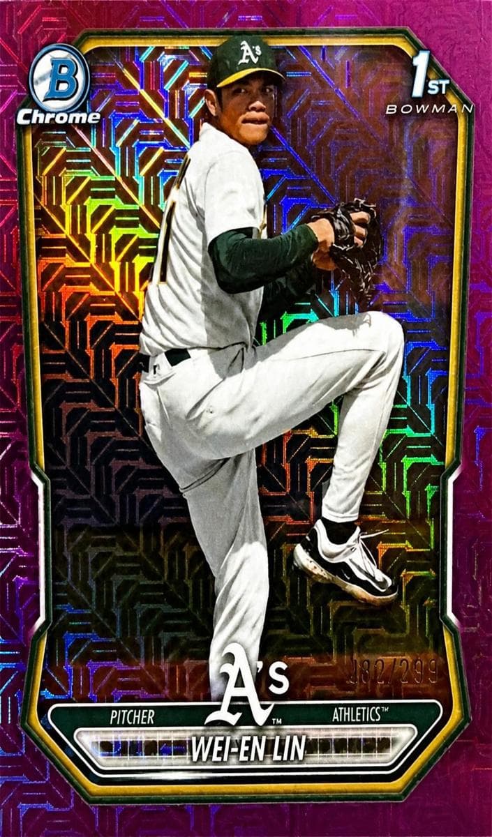 Wei-En Lin trading card
