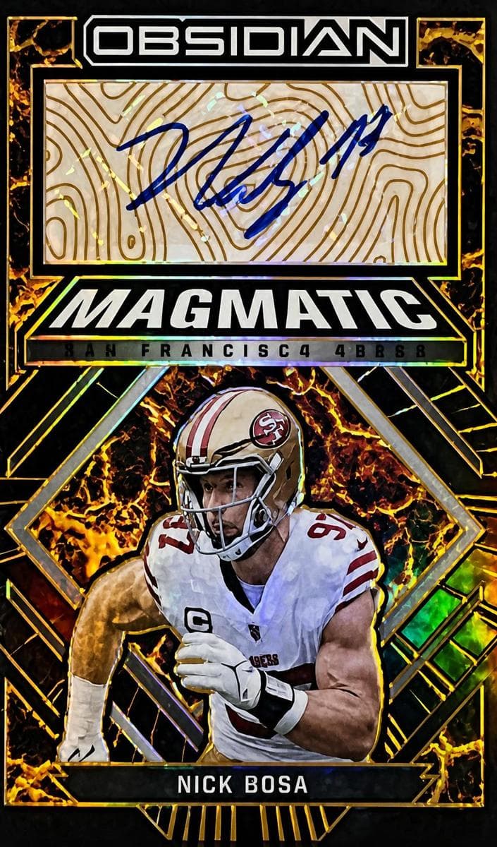 Nick Bosa 2022 panini Panini Obsidian