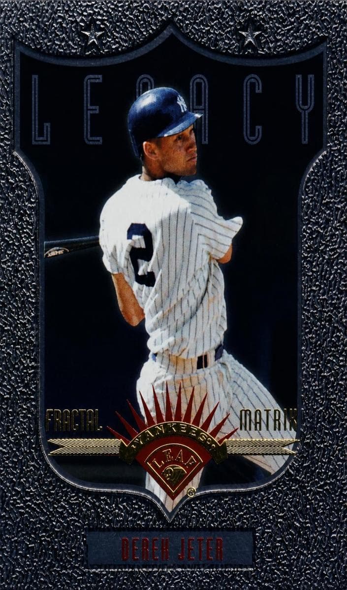 Derek Jeter 1997 leaf Leaf