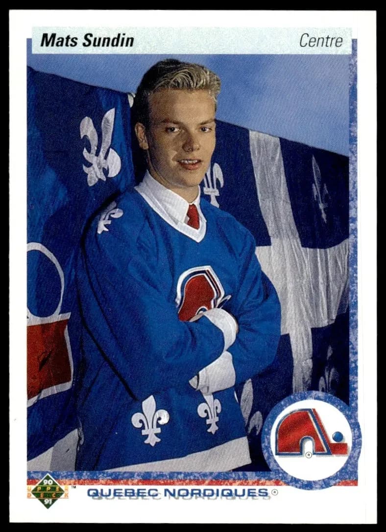 Mats Sundin 1990 upper-deck Upper Deck