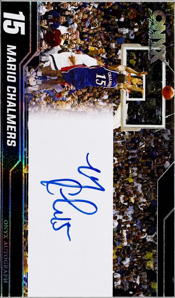 Mario Chalmers trading card