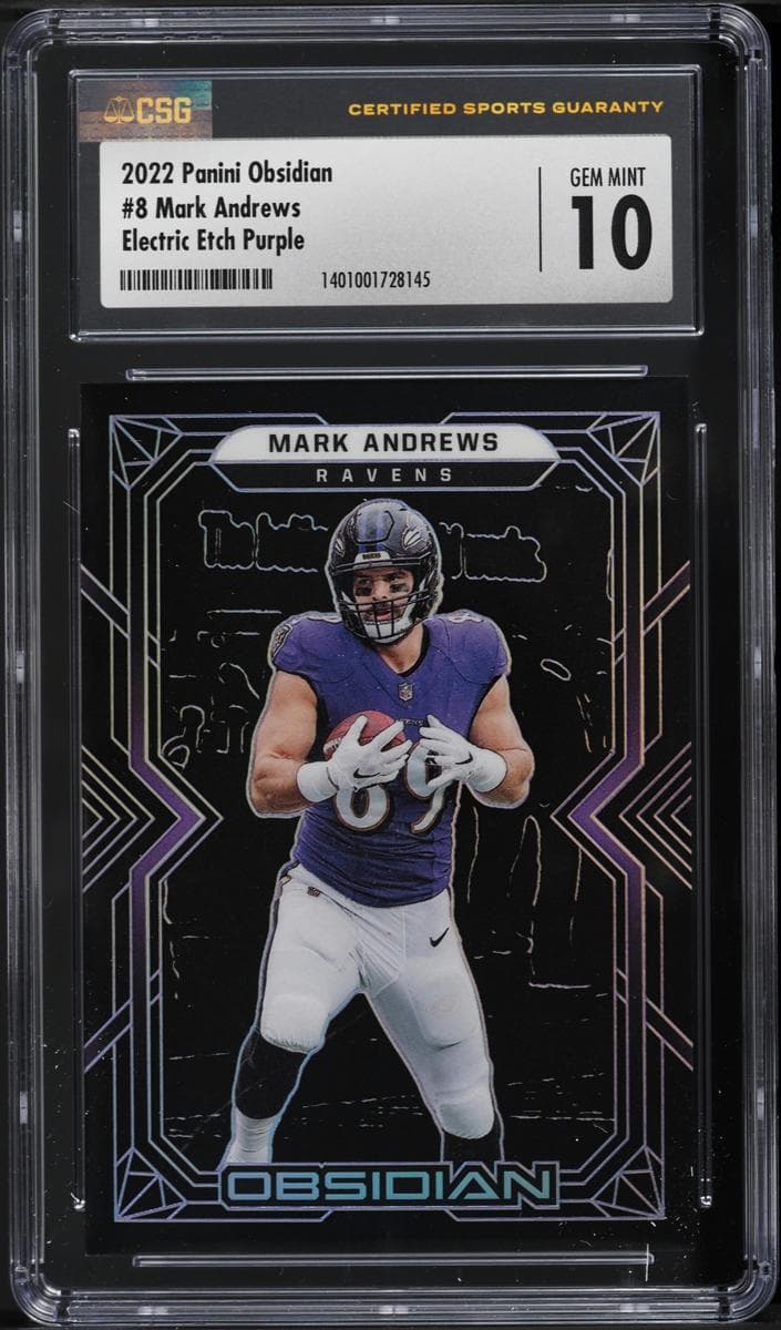 Mark Andrews 2022 panini Panini Obsidian