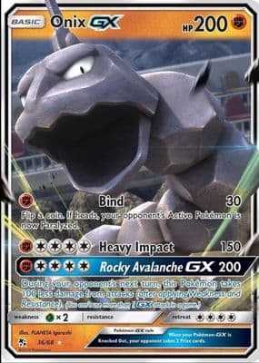 Onix-GX trading card
