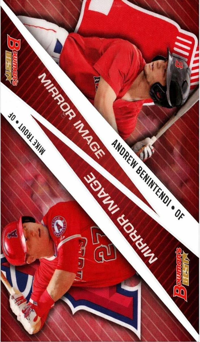 Mike Trout / Andrew Benintendi #MI-19