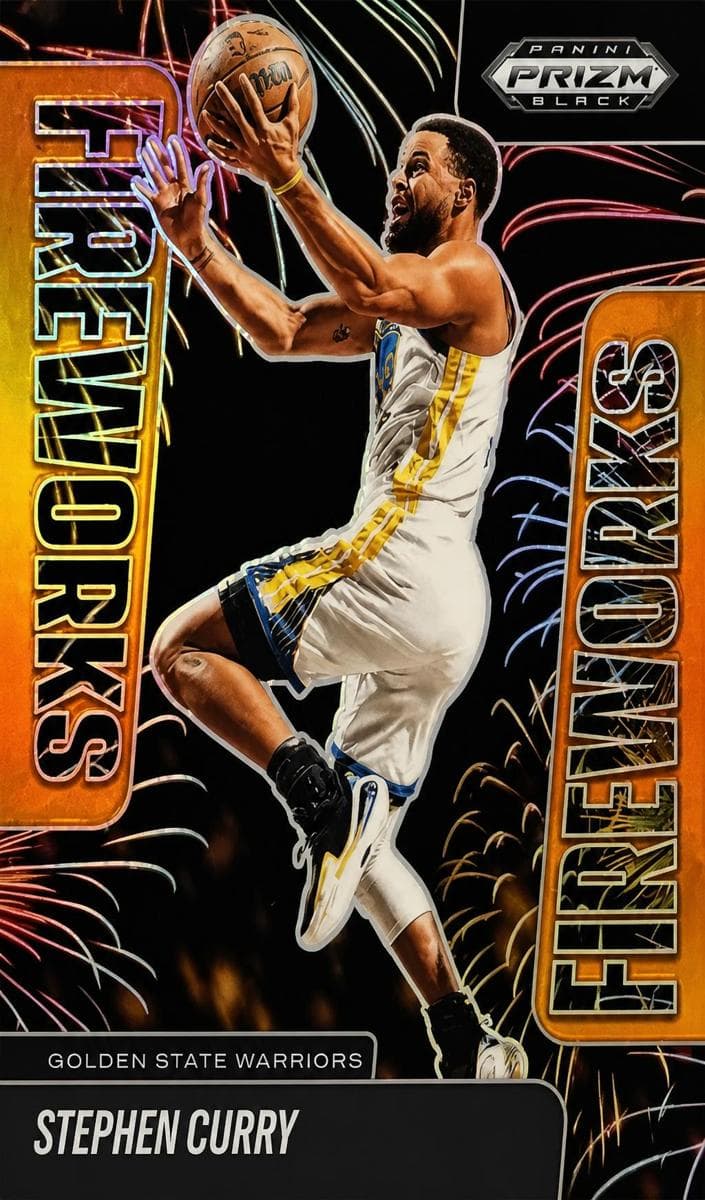 Stephen Curry 2024 panini Panini Prizm Black