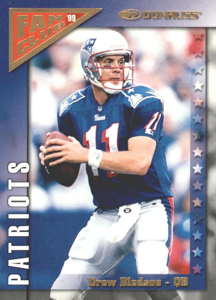 Drew Bledsoe 1999 panini Donruss