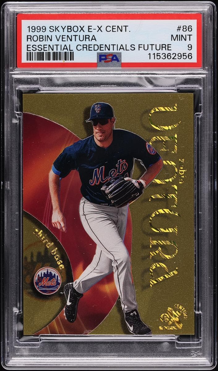 Robin Ventura 1999 fleer SkyBox E-X Century