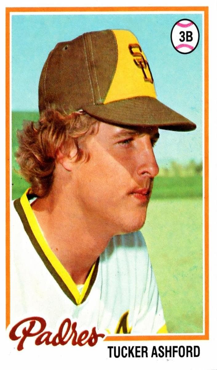 Tucker Ashford 1978 topps Topps