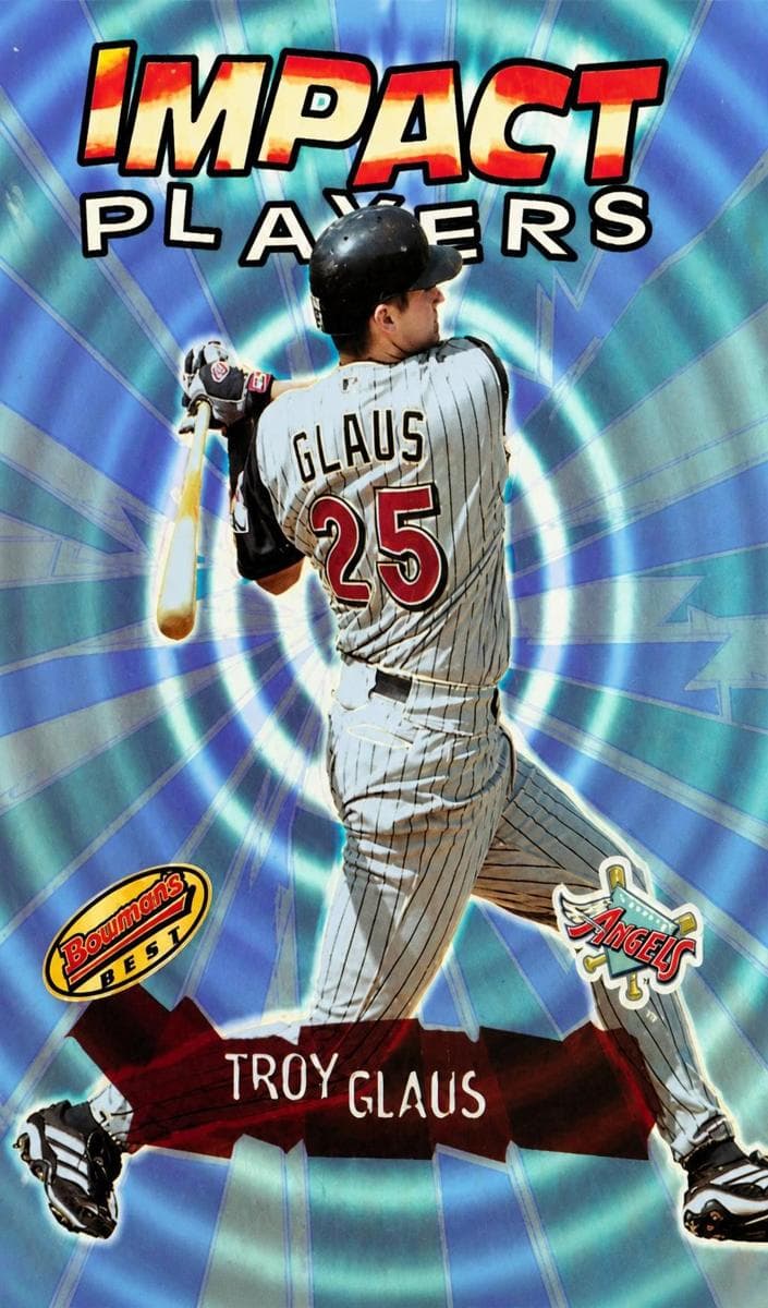 Troy Glaus 2001 bowman Bowman's Best