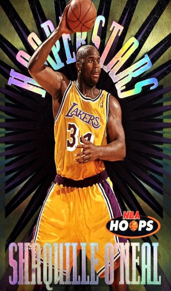 Shaquille O'Neal 1997 panini Hoops