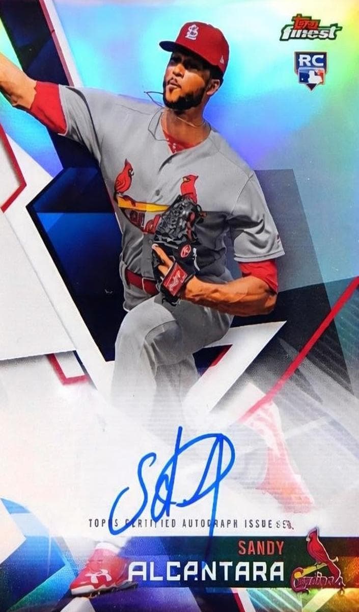 Sandy Alcantara 2018 topps