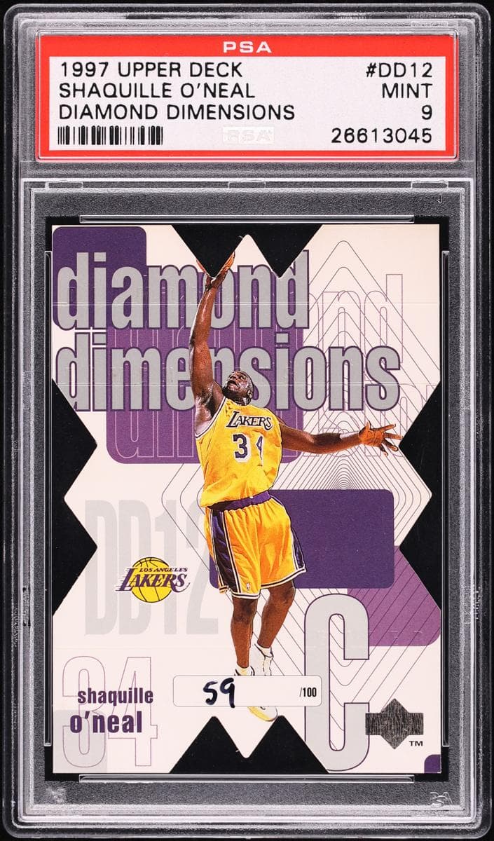 Shaquille O'Neal 1997 upper-deck Upper Deck