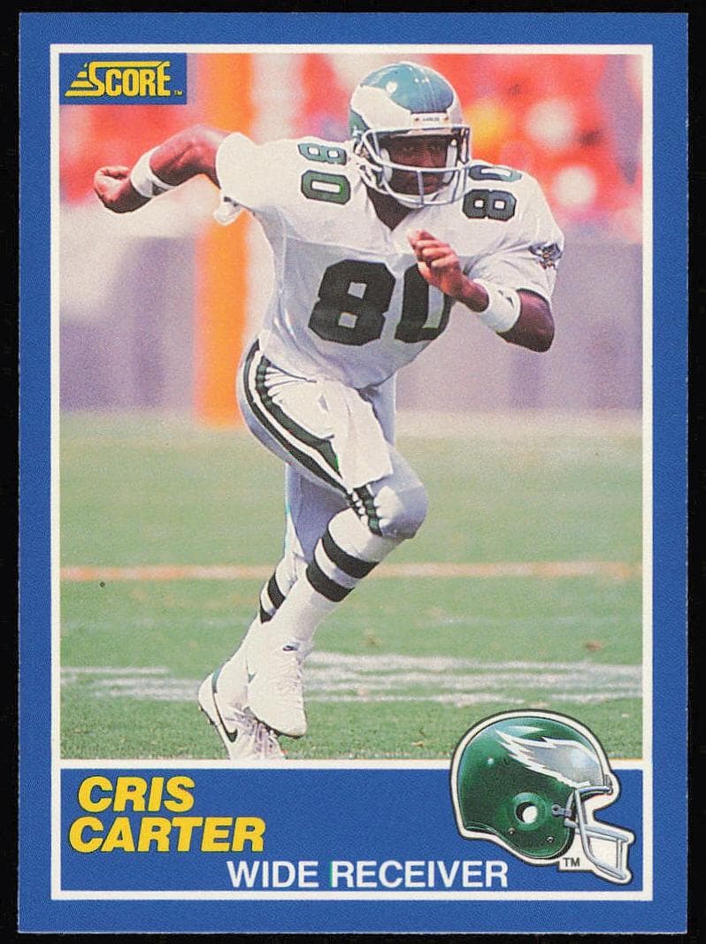 Cris Carter trading card
