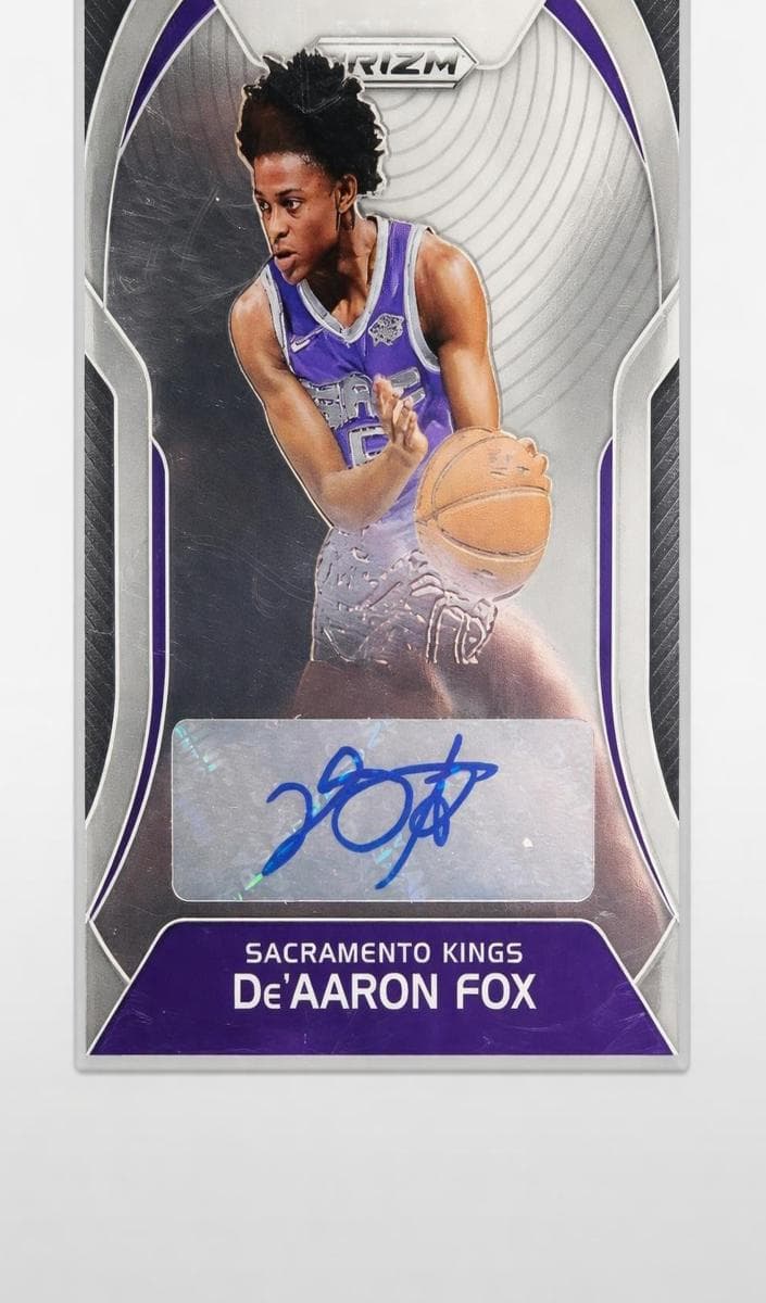 De'Aaron Fox 2017 panini Panini Prizm
