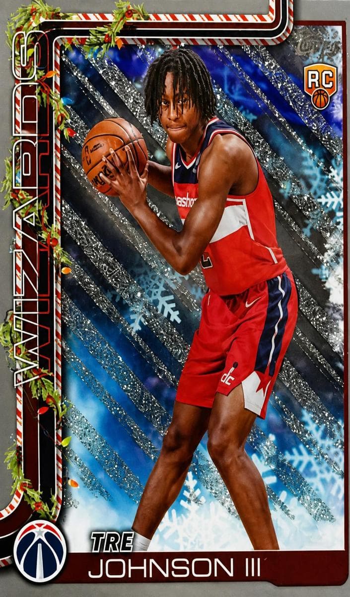 Tre Johnson III 2025 topps Topps Holiday