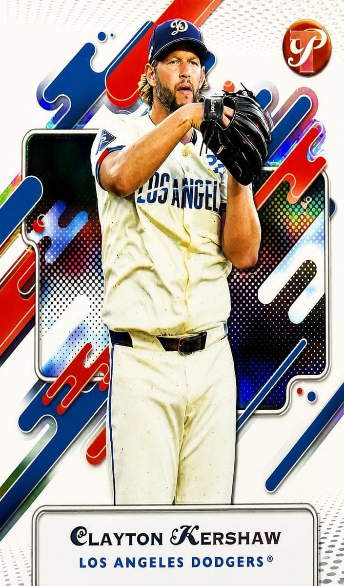 Clayton Kershaw 2025 topps Topps Pristine