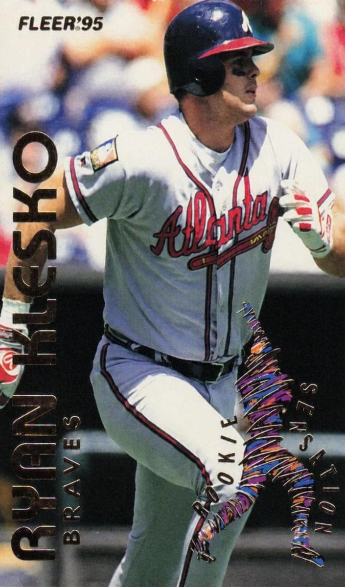 Ryan Klesko 1995 fleer