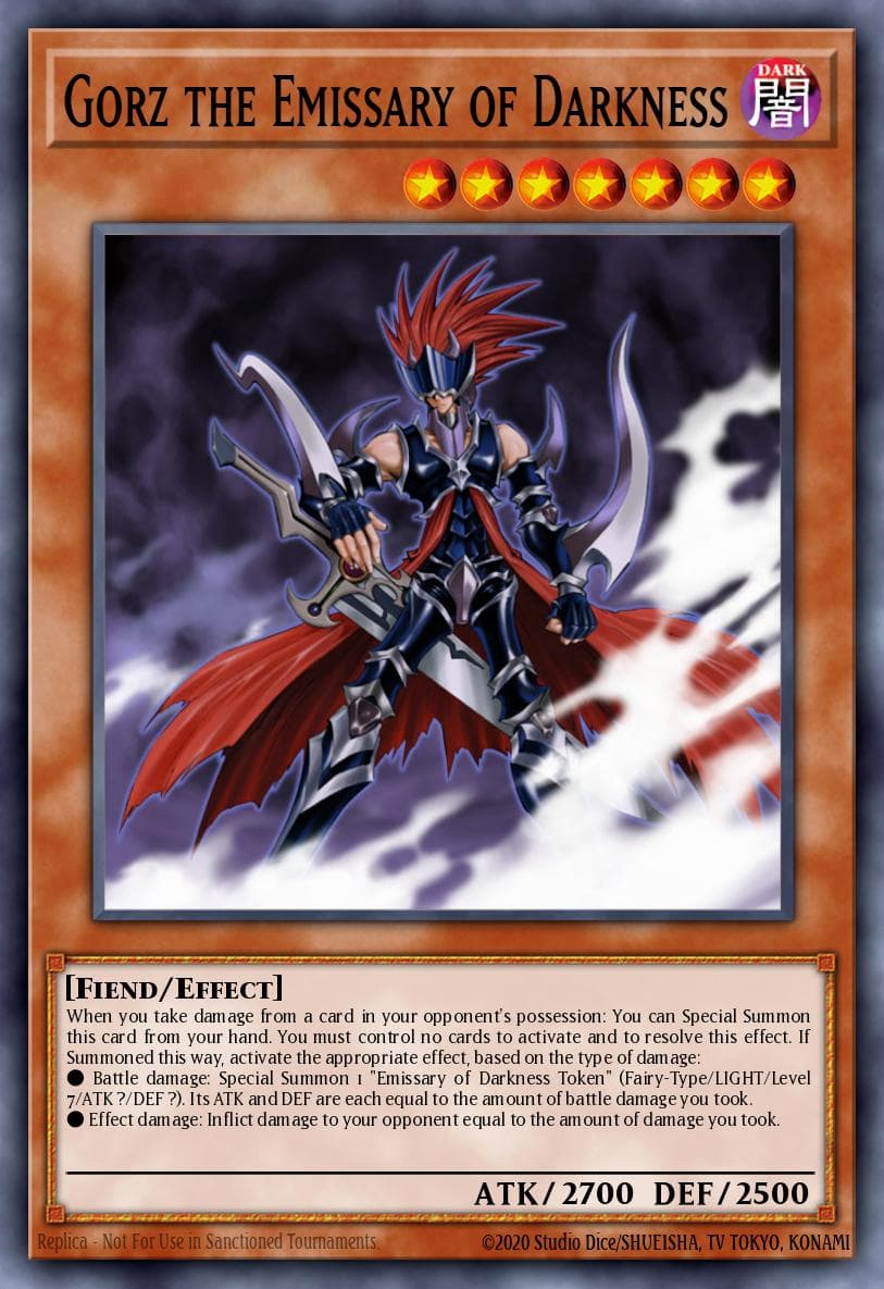 Gorz the Emissary of Darkness #RP02-EN000