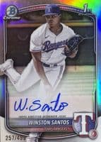 Winston Santos trading card