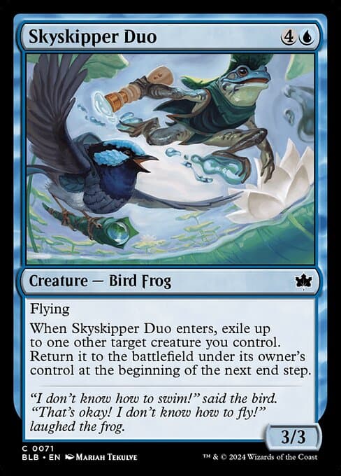 Skyskipper Duo 2024 Magic: The Gathering Bloomburrow