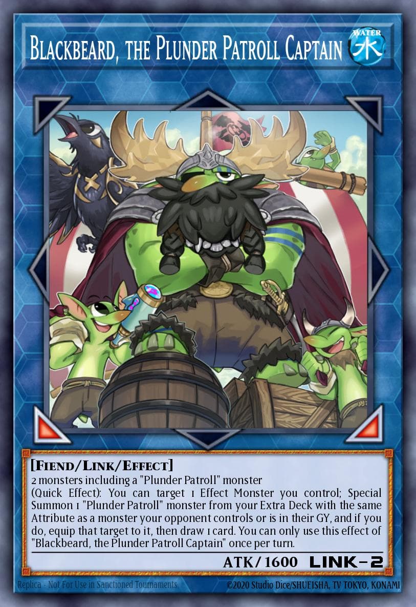 Blackbeard, the Plunder Patroll Captain 2020 Yu-Gi-Oh! Ignition Assault