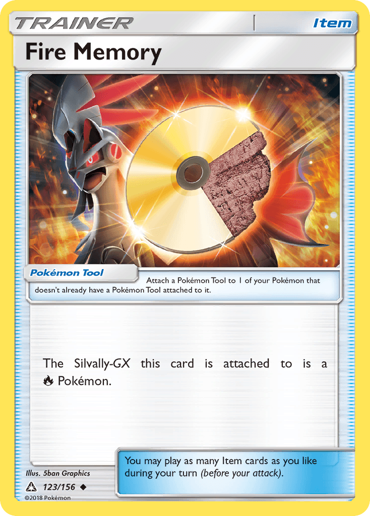 Fire Memory 2017 Pokemon Japanese GX Battle Boost