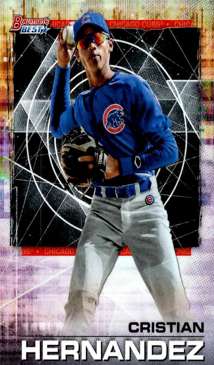 Cristian Hernandez 2021 bowman Bowman's Best