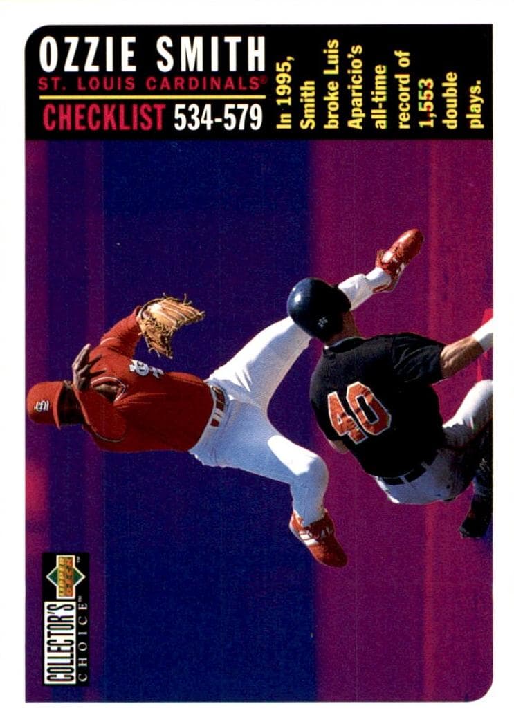 Ozzie Smith 1996 unknown Collector's Choice
