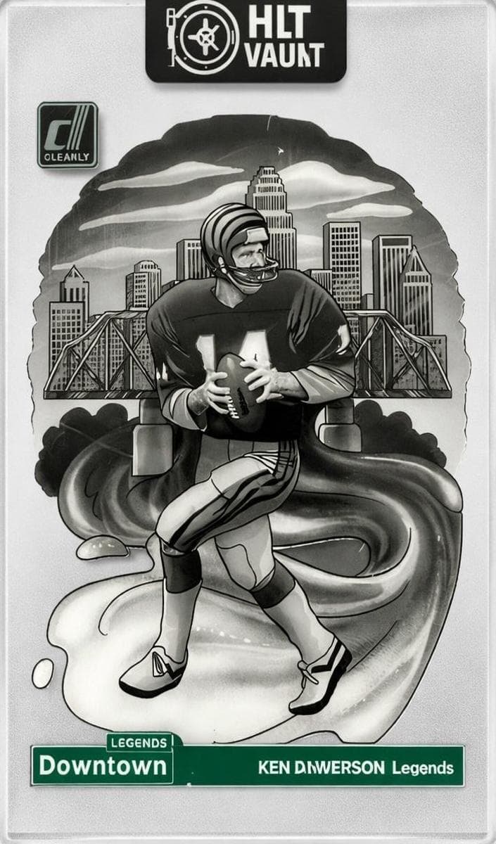 Ken Anderson 2024 panini Clearly Donruss