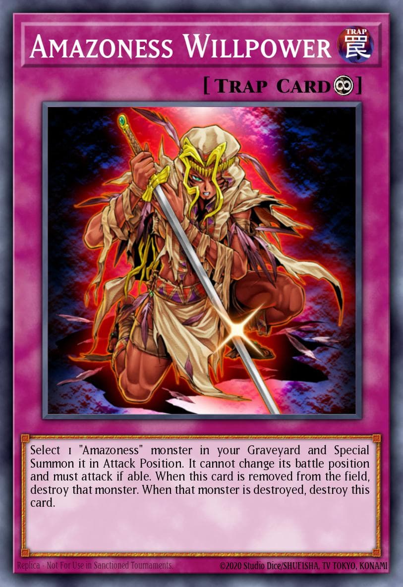 Amazoness Willpower 2010 Yu-Gi-Oh! Duelist Revolution