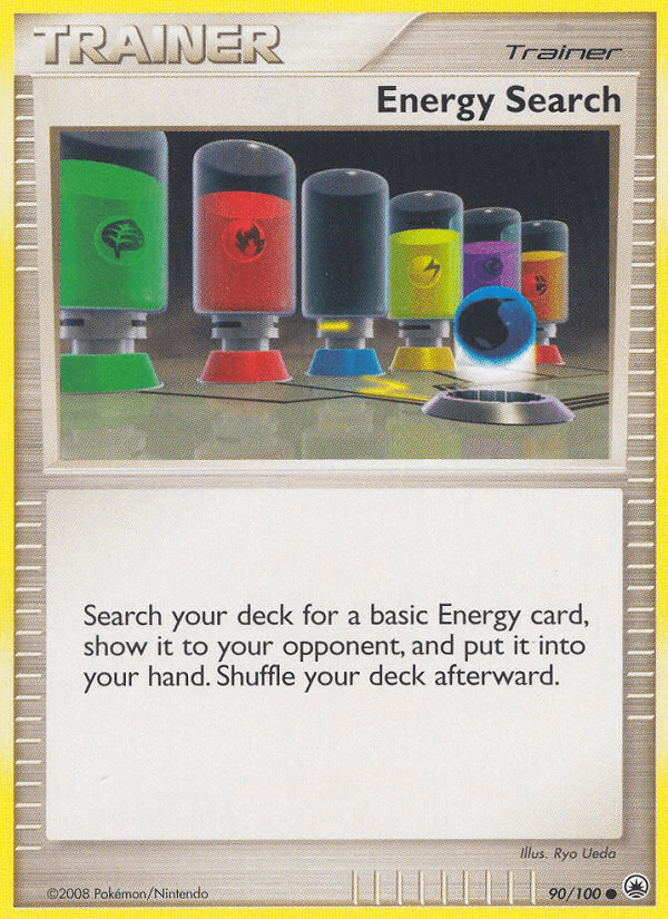 Energy Search 2008 Pokemon Majestic Dawn