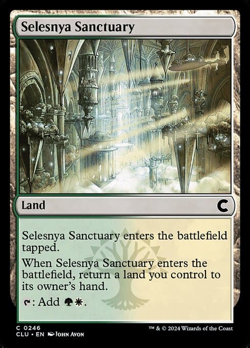 Selesnya Sanctuary 2017 Magic: The Gathering Commander Anthology