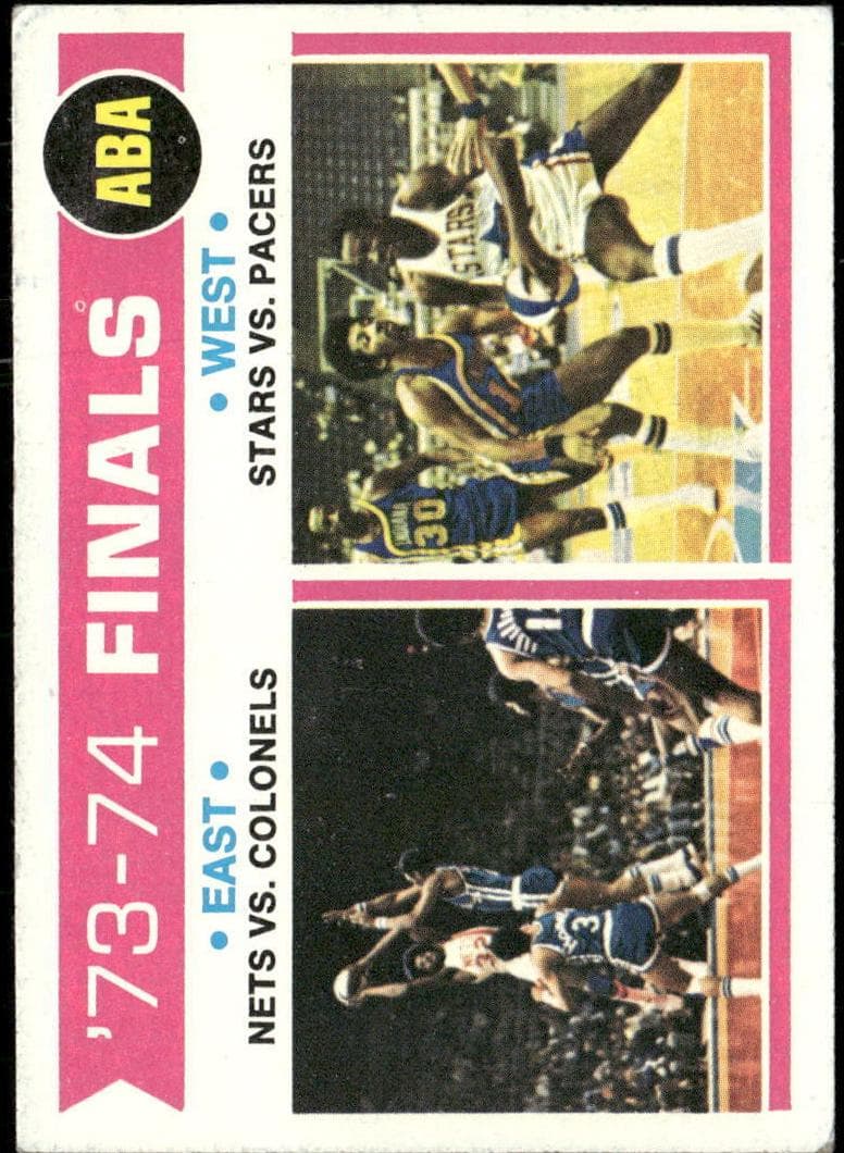 ABA Division Finals 1974 topps Topps