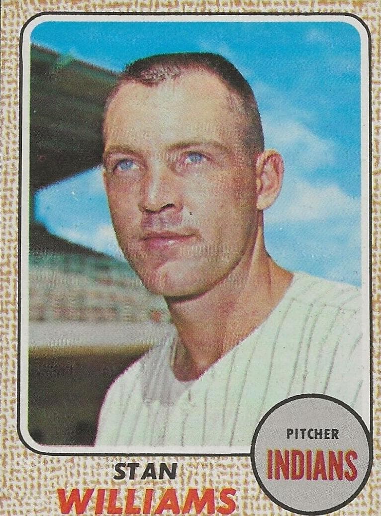 Stan Williams 1968 topps Topps