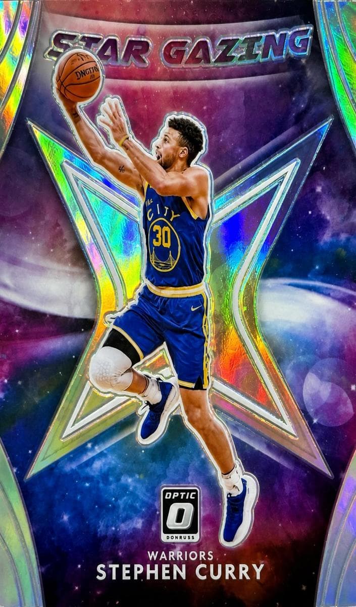 Stephen Curry 2020 panini Donruss Optic