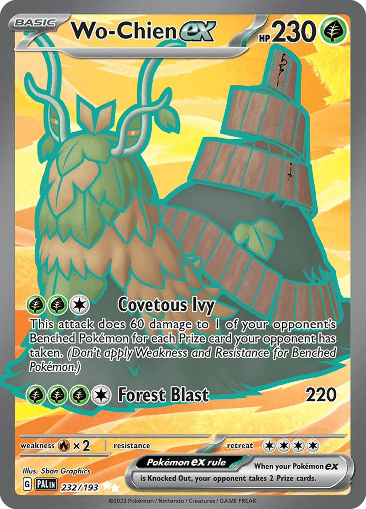 Wo-Chien ex 2023 Pokemon