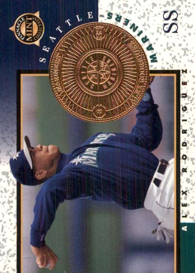 Alex Rodriguez 1998 unknown Pinnacle Mint Collection