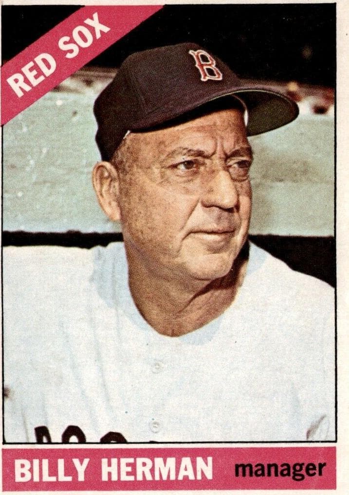 Billy Herman 1966 topps O-Pee-Chee