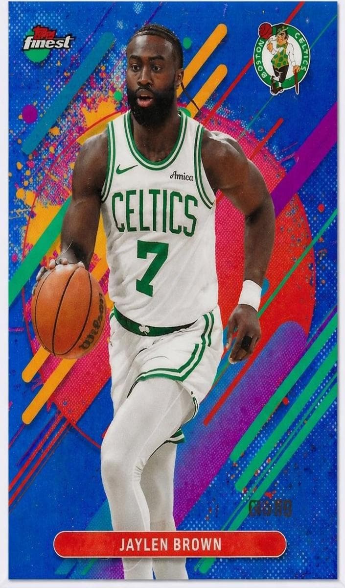 Jaylen Brown 2025 topps Topps Finest