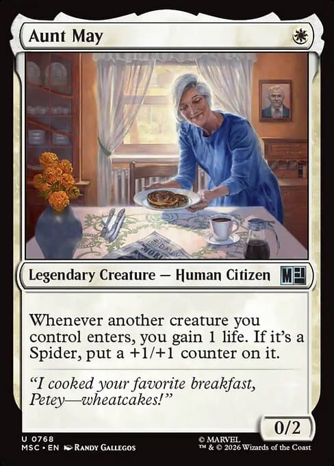 Aunt May 2025 Magic: The Gathering