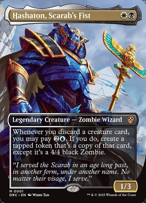 Hashaton, Scarab's Fist #1