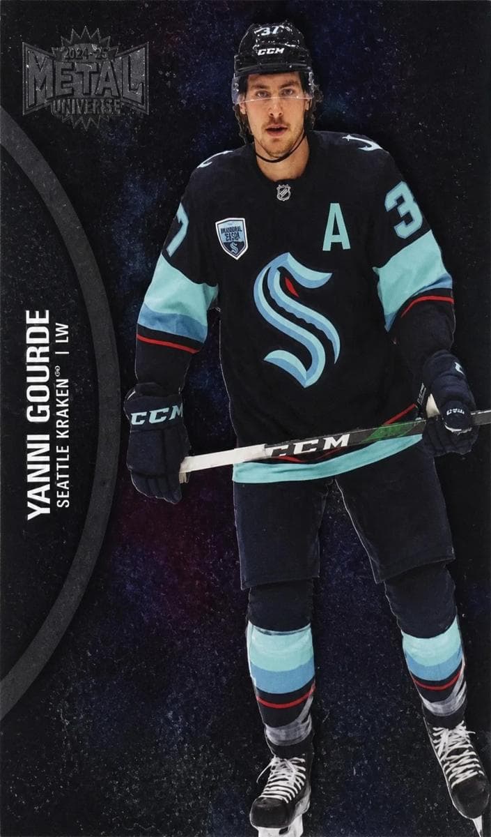 Yanni Gourde 2021 fleer SkyBox Metal Universe
