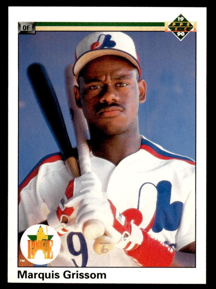 Marquis Grissom 1990 upper-deck Upper Deck